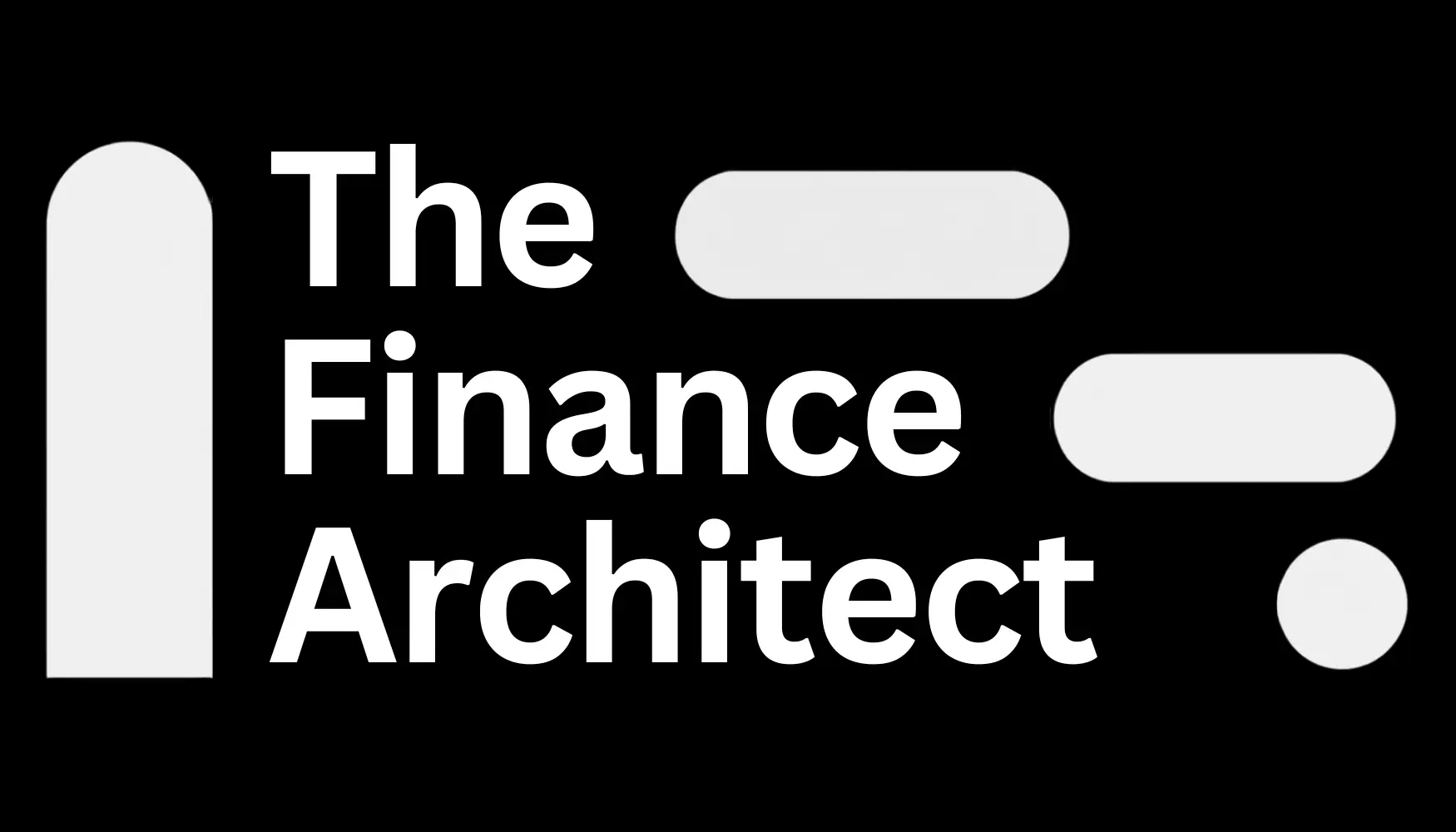 The Finance Architect Black Logo